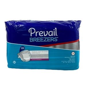 Prevail Breezers 16-Count Briefs Medium